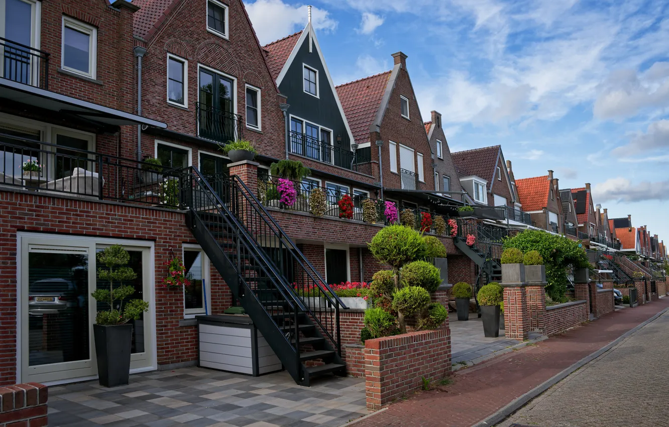 Photo wallpaper home, Netherlands, Volendam