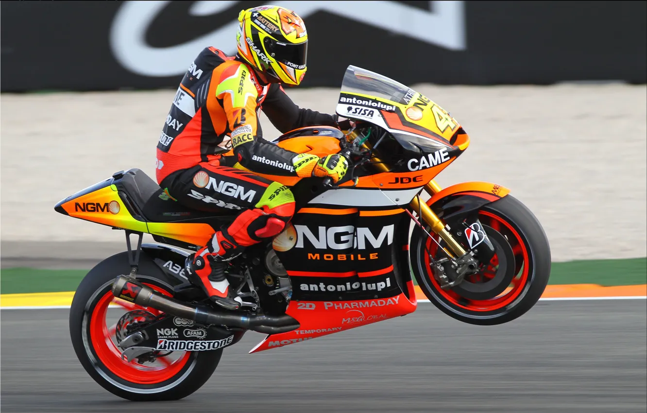 Photo wallpaper motorcycle, Yamaha, moto, MotoGP, race, Espargaro