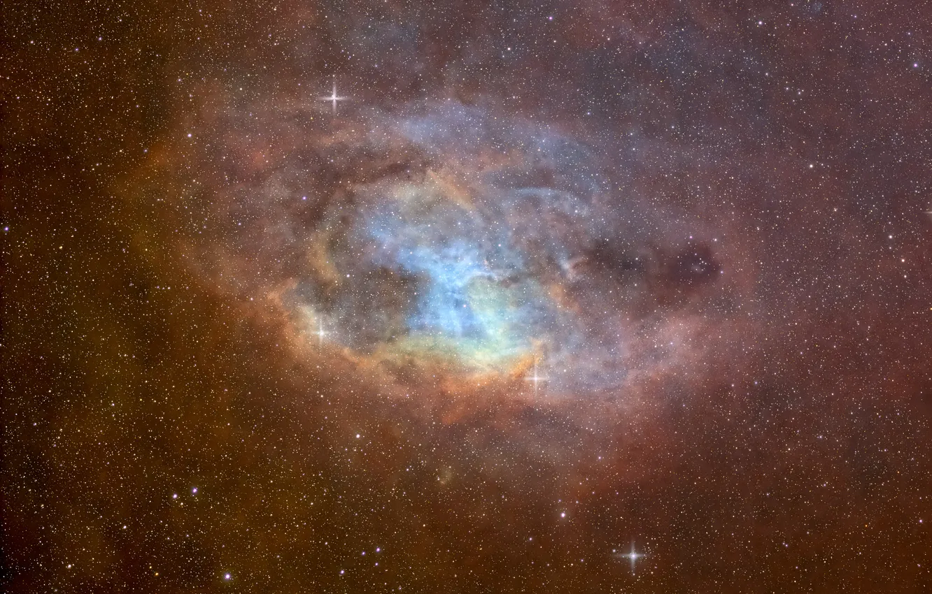 Photo wallpaper the sky, space, stars, the universe, galaxy, space, astrophotography
