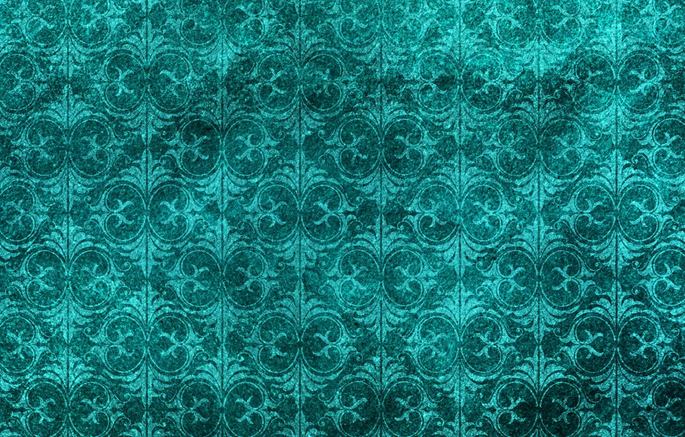 Photo wallpaper flowers, green, background, pattern, texture