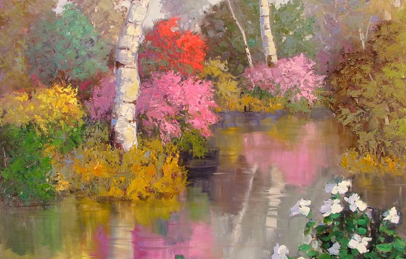 Photo wallpaper art, serenity, Sean Wallis