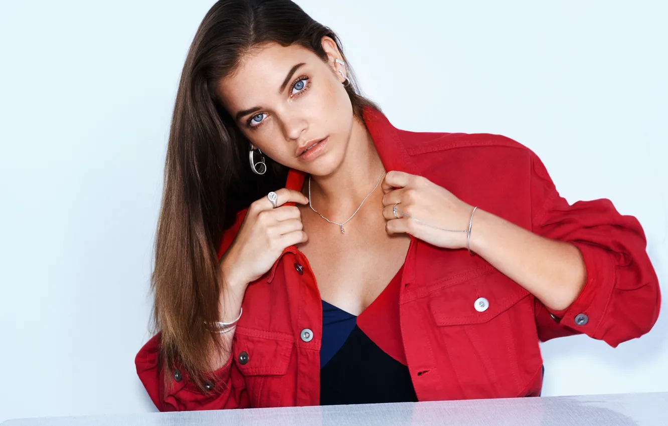 Photo wallpaper look, face, pose, model, makeup, hairstyle, model, face