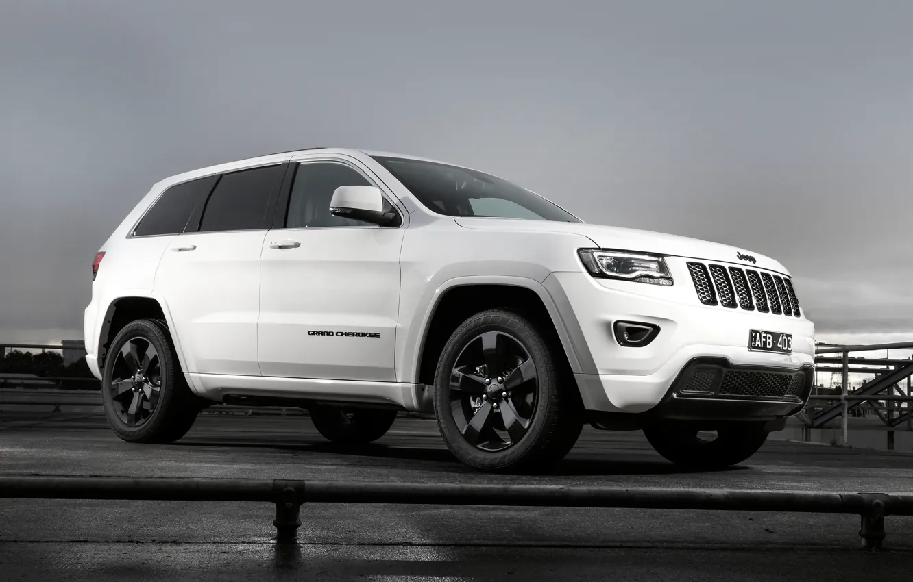 Photo wallpaper jeep, Grand Cherokee, Jeep, Grand Cherokee, 2014, WK2, Blackhawk