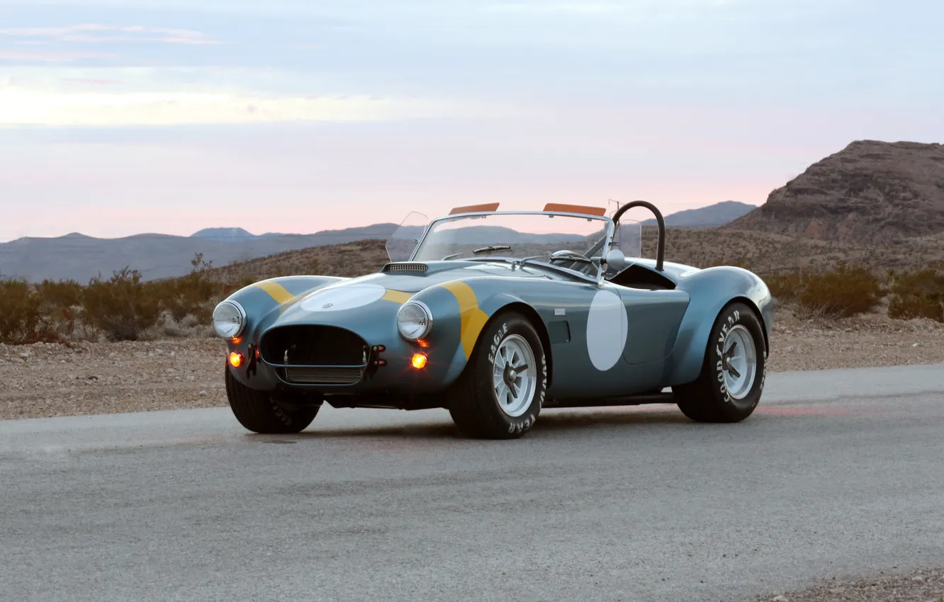 Photo wallpaper retro, Ford, Shelby Cobra, 289 fia