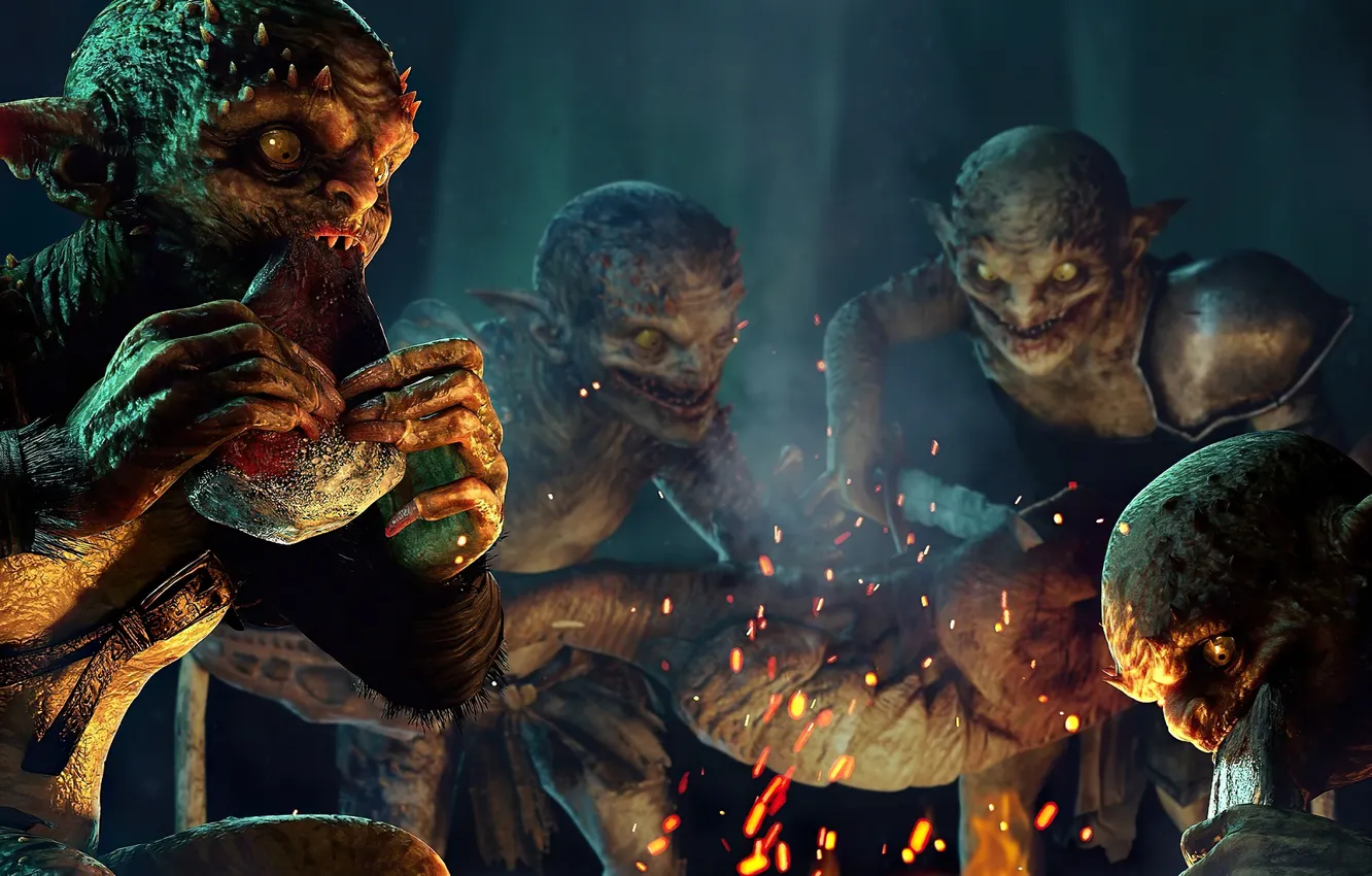 Photo wallpaper the game, Goblins, Gothic, screenshot, Gothic Remake