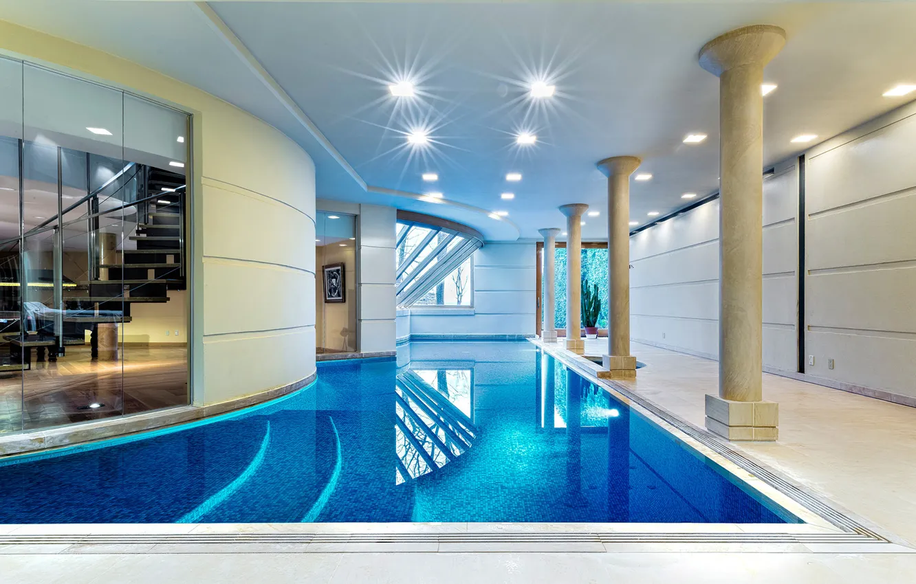 Photo wallpaper canada, luxury, toronto, swimming pool