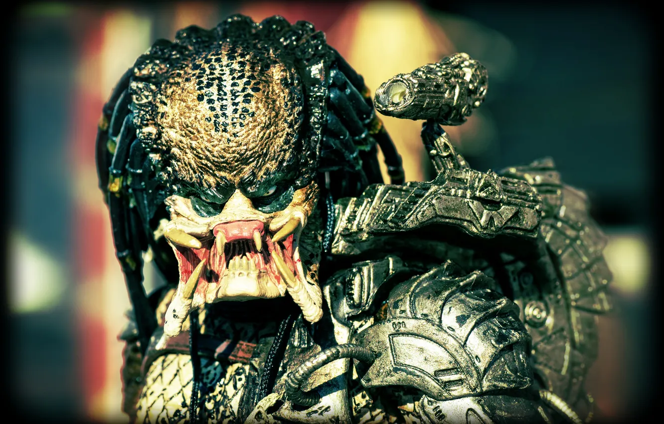 Photo wallpaper face, toy, predator, being, figurine, thing