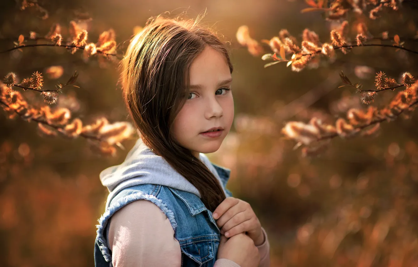 Photo wallpaper portrait, girl, Carmen Gabaldon