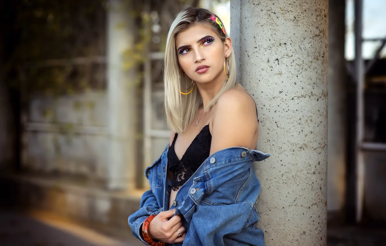 Photo wallpaper girl, portrait, Gaby