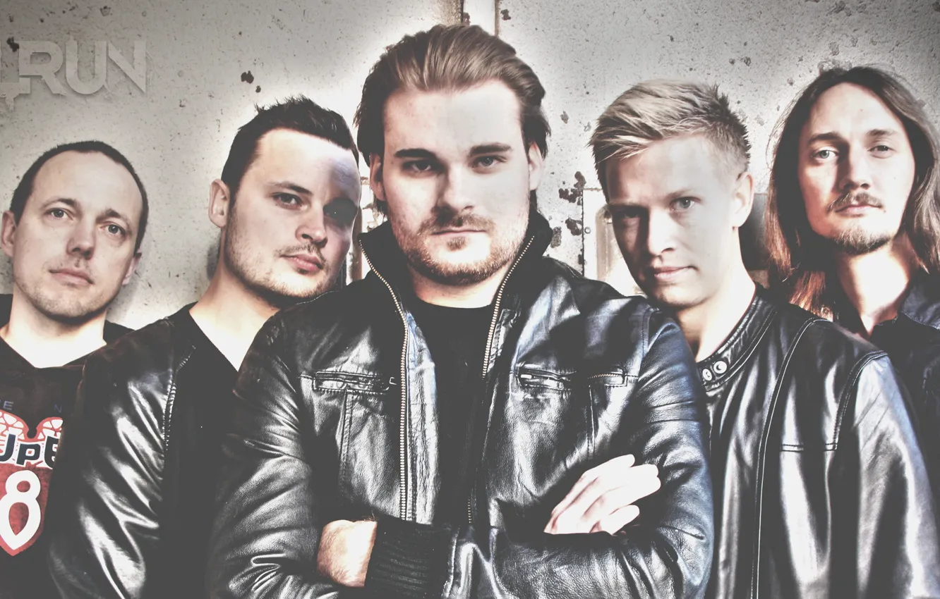 Photo wallpaper group, Denmark, metal, rock, band, hard rock, Malrun, Ulric Nielsen - баc