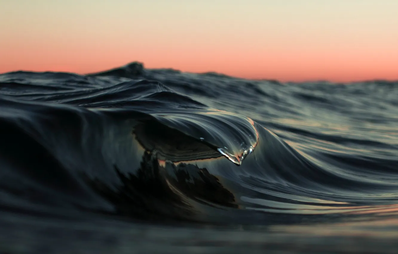 Photo wallpaper sea, wave, water, the ocean