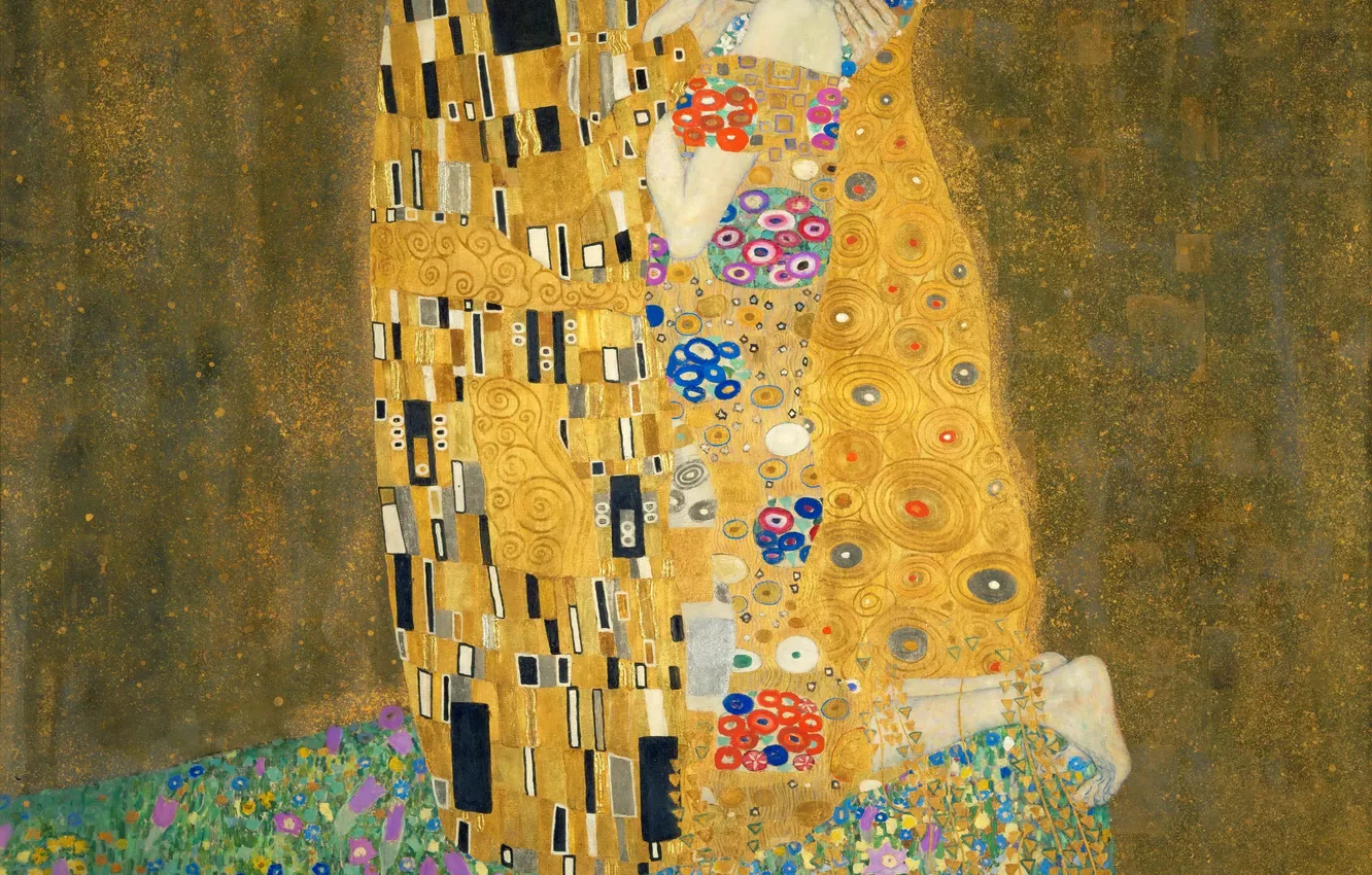 Photo wallpaper kiss, the controversial artist of Viennese art Nouveau, Gustav Klimt