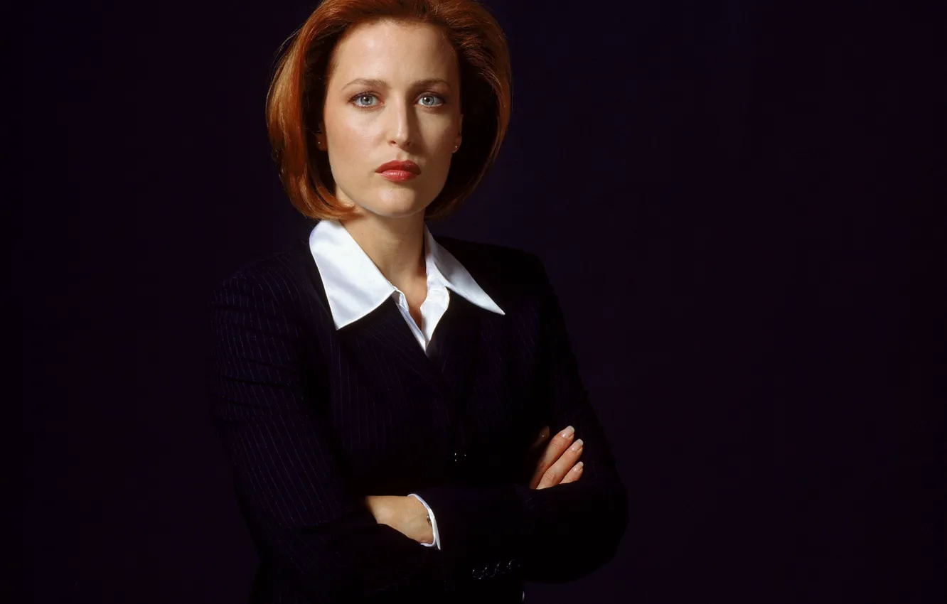 Photo wallpaper the series, The X-Files, Classified material, Gillian Anderson, Dana Scully