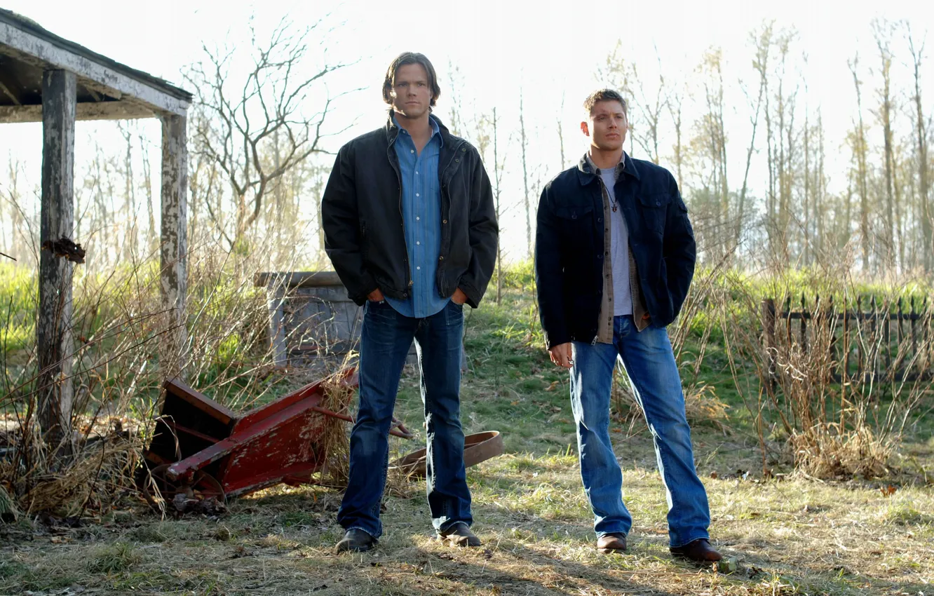 Photo wallpaper the series, Supernatural, Supernatural, Sam, Dean, Jared Padalecki, Jensen Ackles