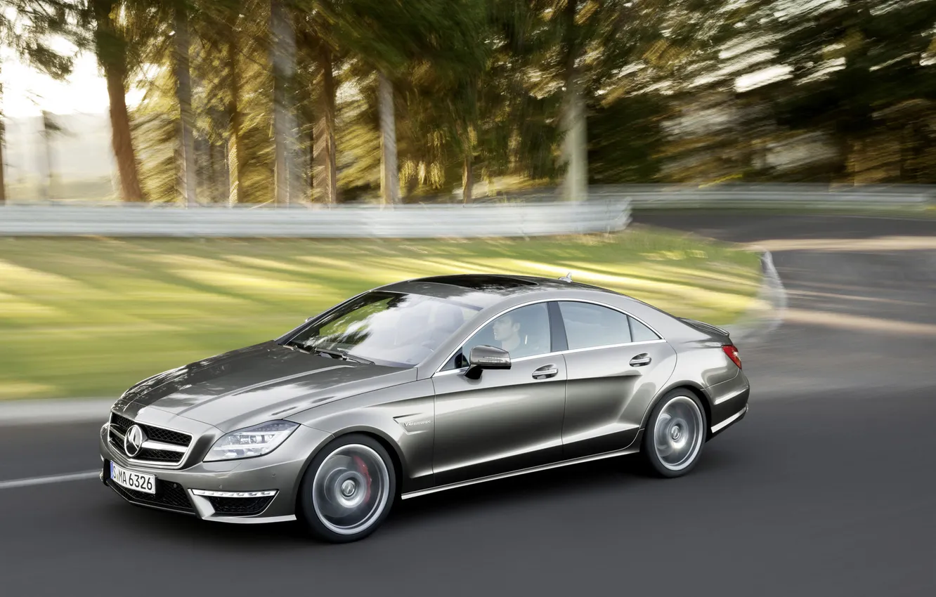 Photo wallpaper CLS, cars, Mercedes, Benz, Mercedes, cars, AMG, auto wallpapers