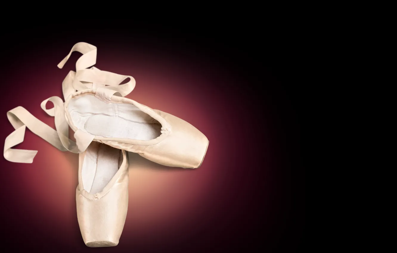 Photo wallpaper dance, dancer, ballet shoes