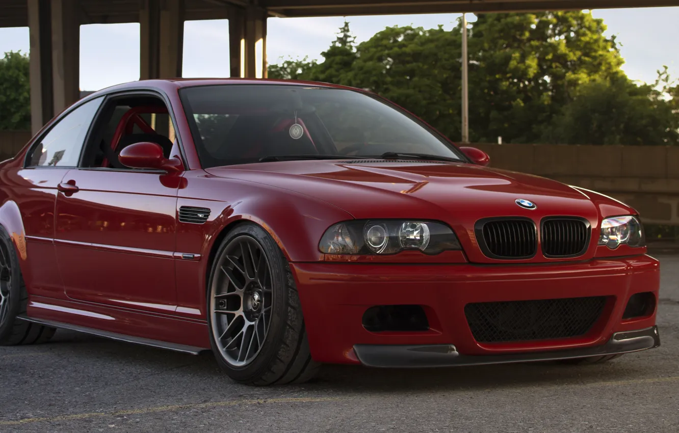 Photo wallpaper BMW, E46, Evening, M3