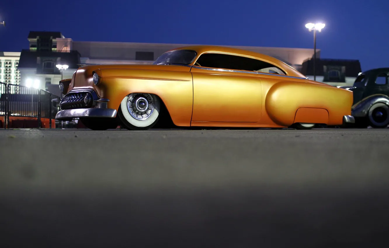 Photo wallpaper Car, Hot Rod, Old, Modified