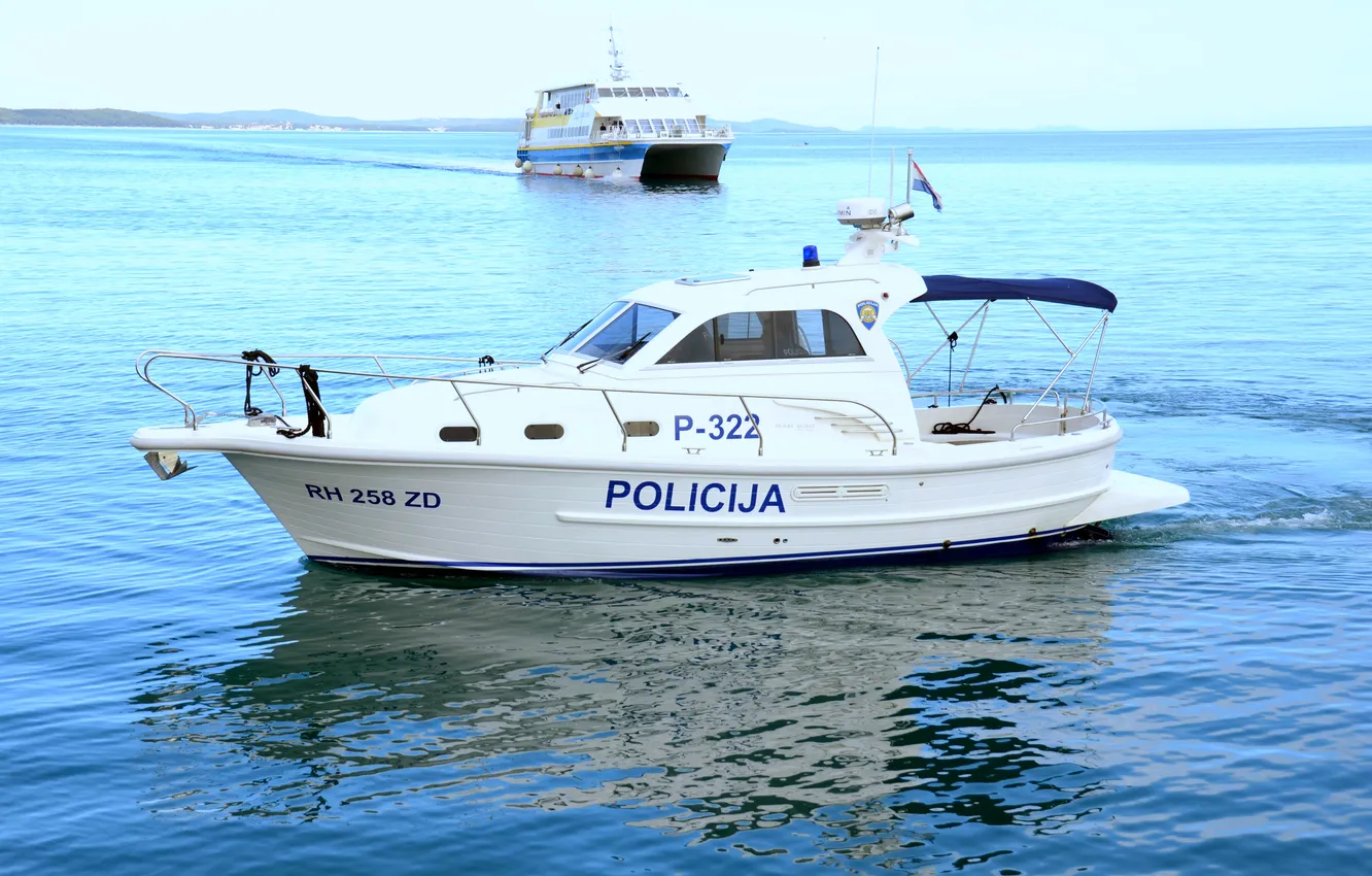 Photo wallpaper Croatia, NCIS, patrol boat