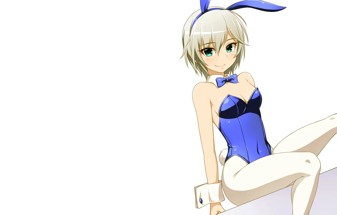 Photo wallpaper girl, sexy, Anastasia, cleavage, boobs, anime, beautiful, s...