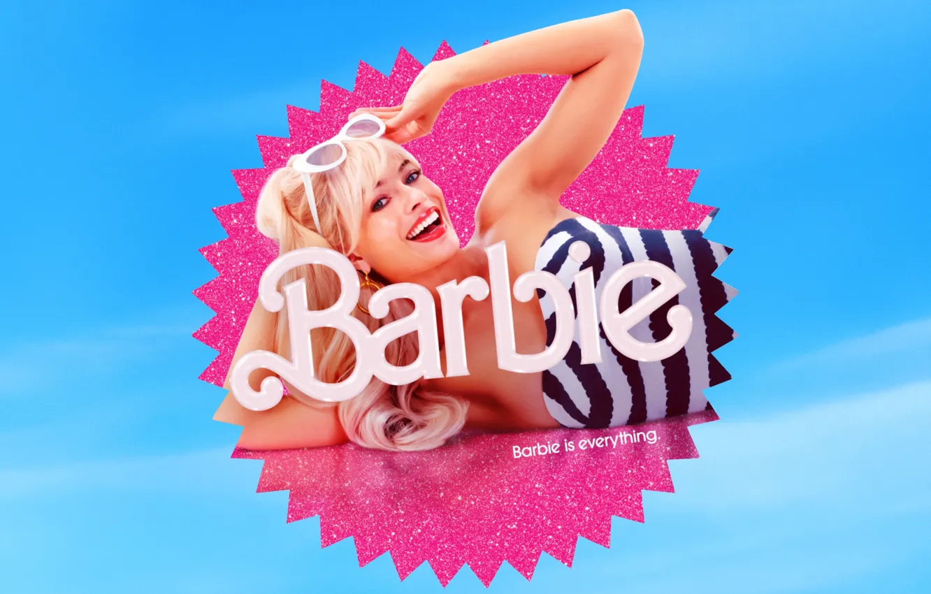 Photo wallpaper the film, Barbie, film, Barbie, Margot Robbie, 2023