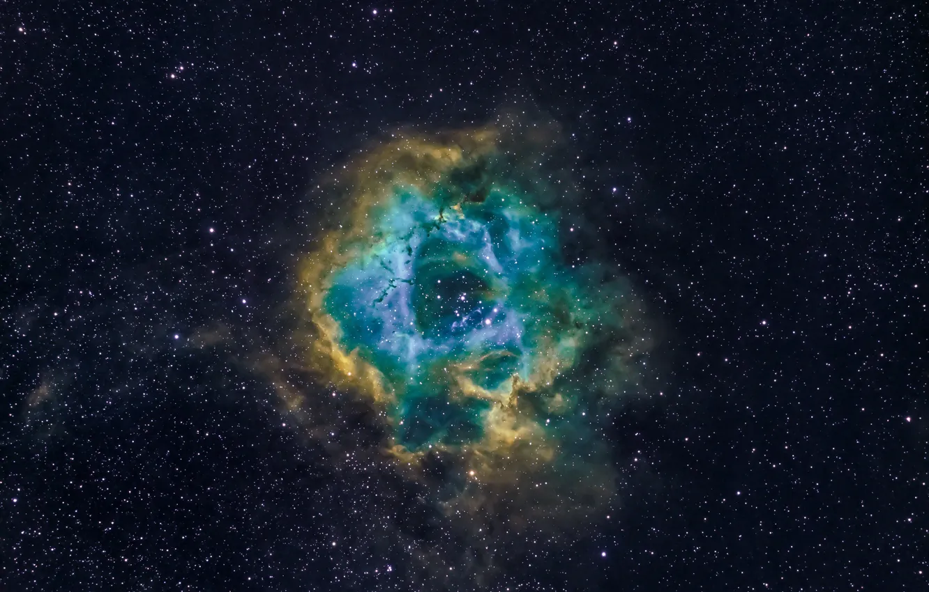 Photo wallpaper stars, nebula, astronomy