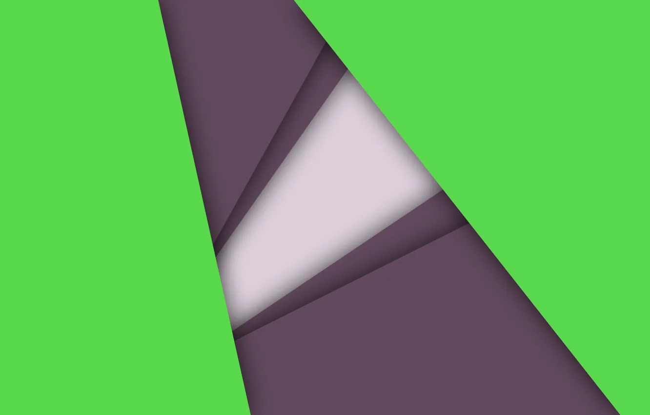 Photo wallpaper white, line, lilac, geometry, green, android, material