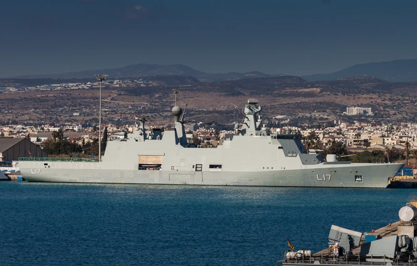 Photo wallpaper frigate, Malta, type absalon, Visit