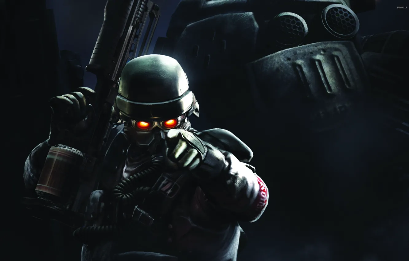 Photo wallpaper killzone, tank, helghast