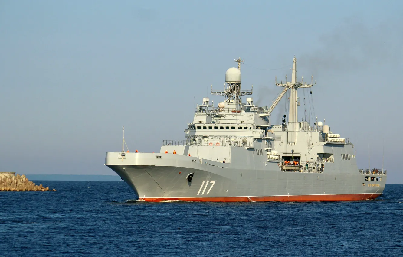 Photo wallpaper ship, landing, Peter Morgunov
