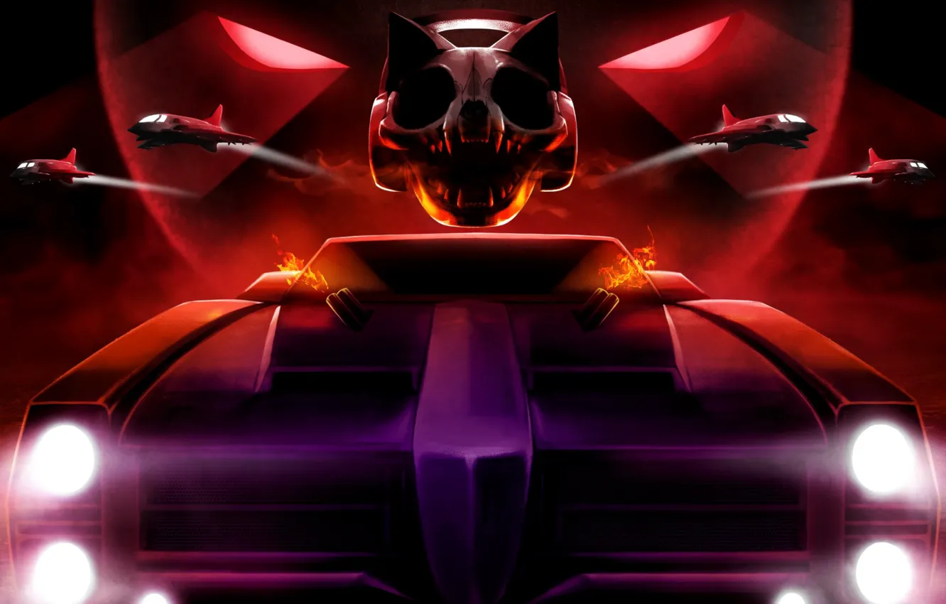 Photo wallpaper Music, Cover, Monstercat, Rocket League, Horsepower, Muzzy, Vol. 4