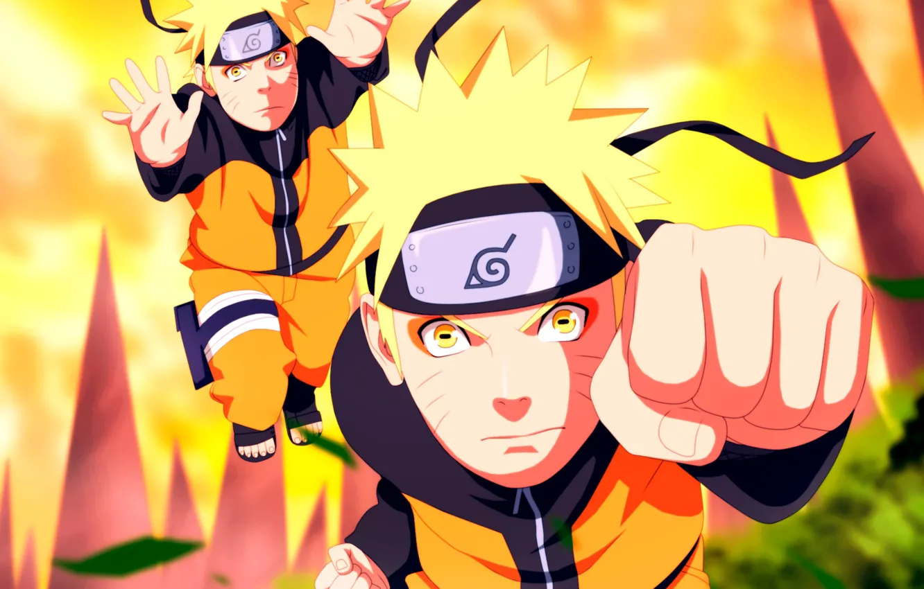 Photo wallpaper Naruto, Naruto, clones, Uzumaki Naruto