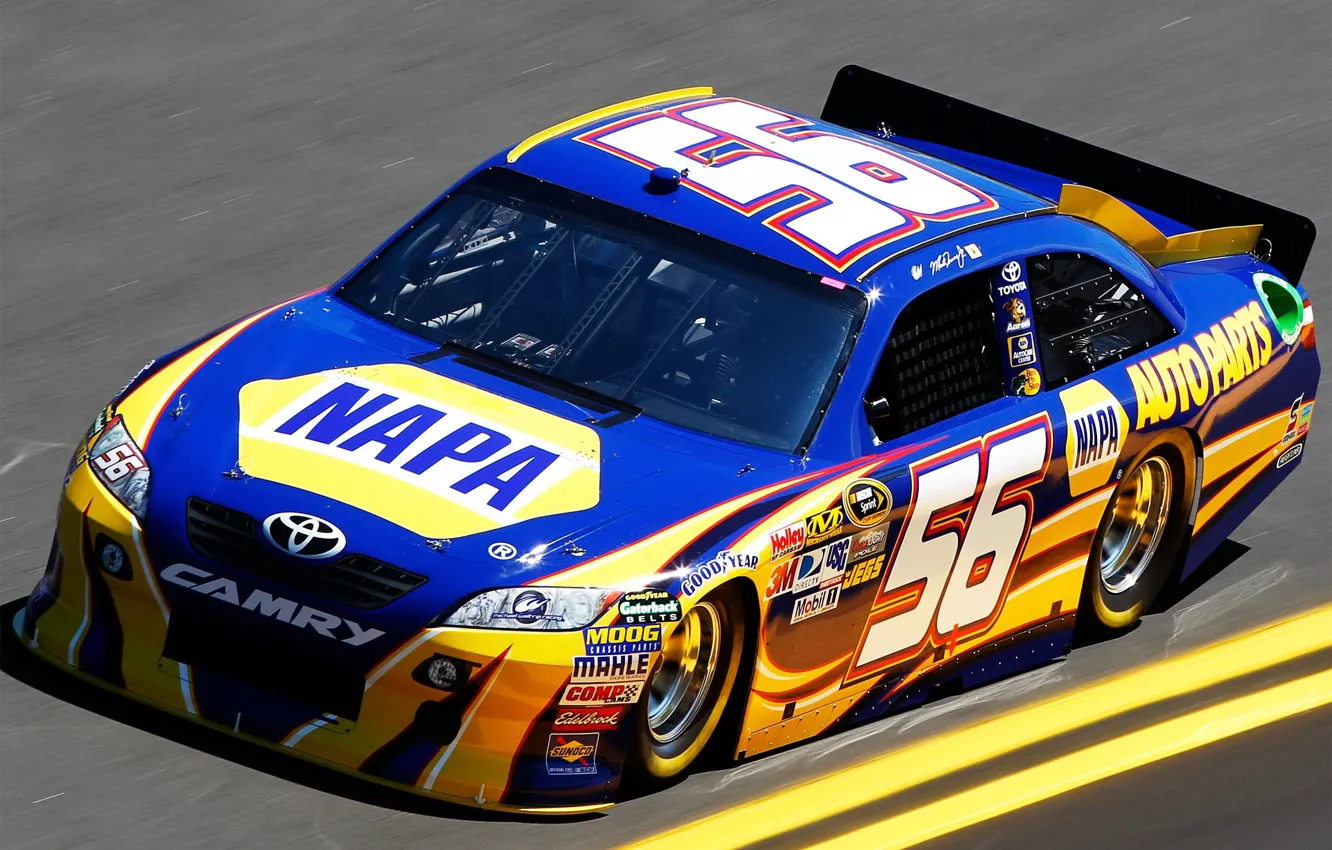 Photo wallpaper car, Nascar, Napa 56