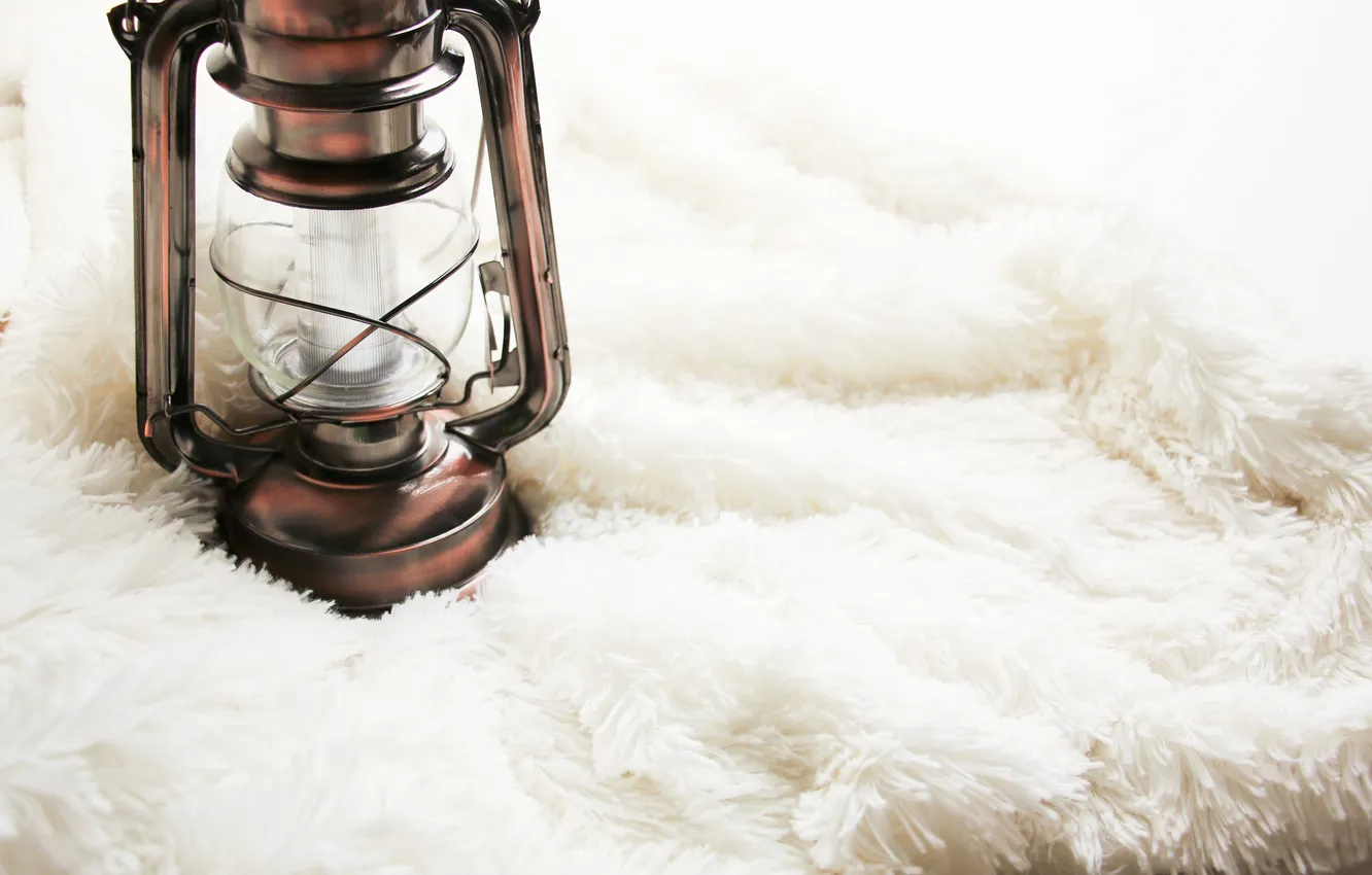 Photo wallpaper old, lamp, skins