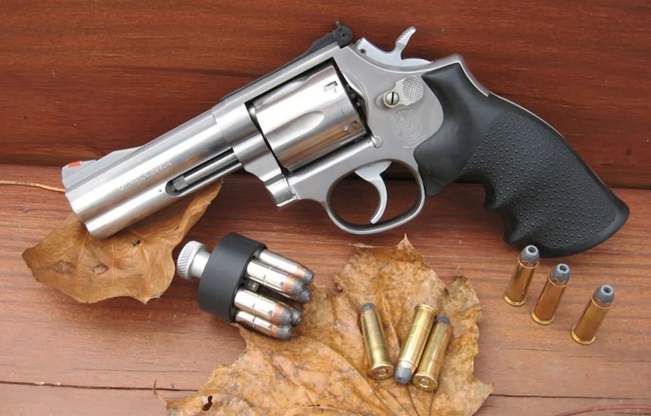 Photo wallpaper cartridges, revolver, revolver, Smith &ampamp; Wesson, Smith & Wesson