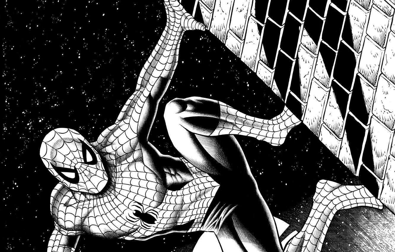 Photo wallpaper Figure, Fiction, Marvel, Spider Man