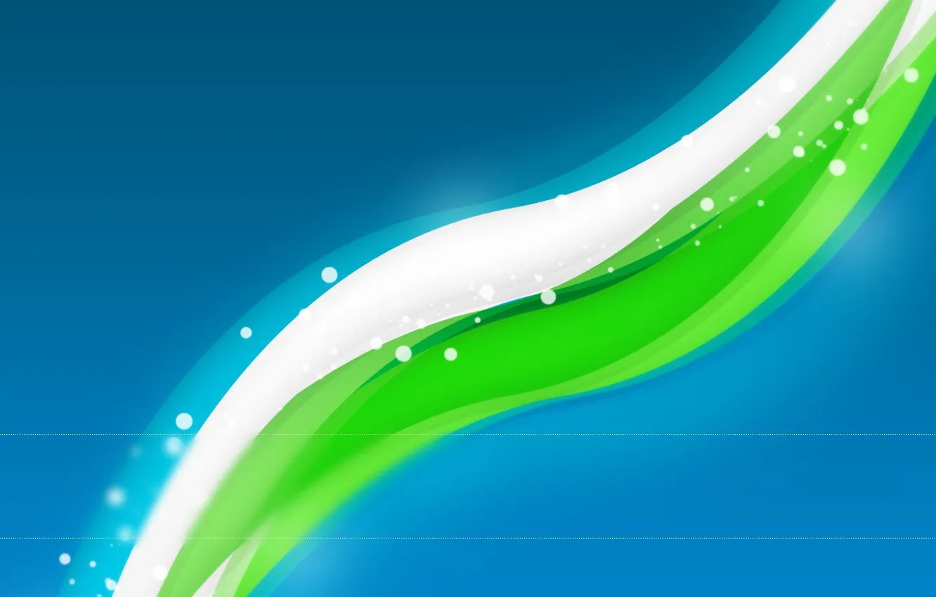 Photo wallpaper line, blue, green, stream