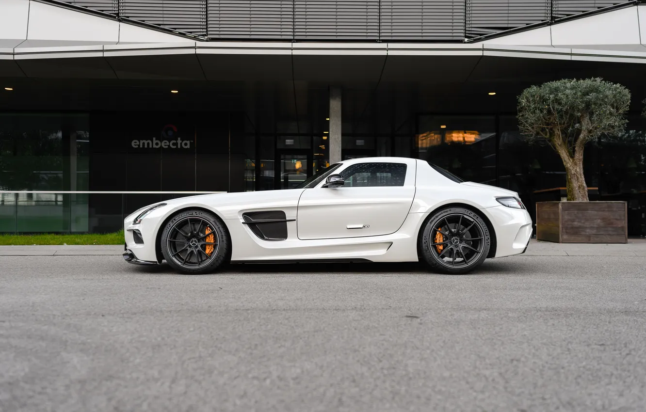 Photo wallpaper Mercedes-Benz, Mercedes, AMG, SLS, 2013, Mercedes-Benz SLS AMG Black Series