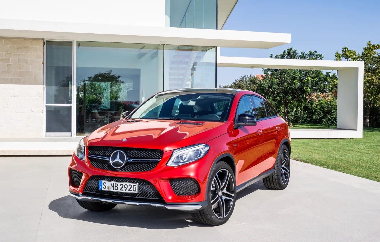 Photo wallpaper Mercedes-Benz, Mercedes, AMG, Coupe, C292, GLE-Class