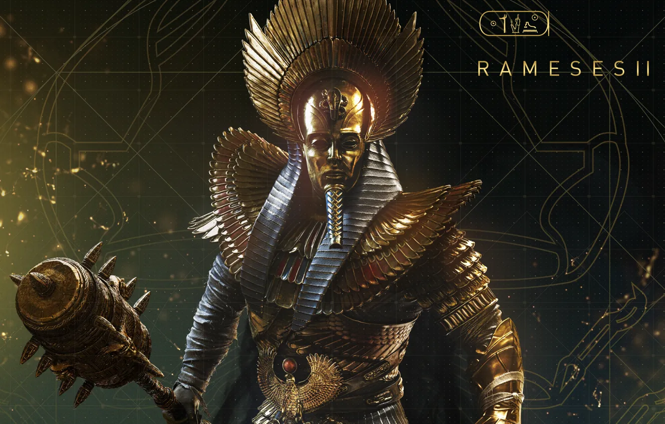 Photo wallpaper Assassin's Creed, Ramses II, Assassin's Creed Origins, Rameses II