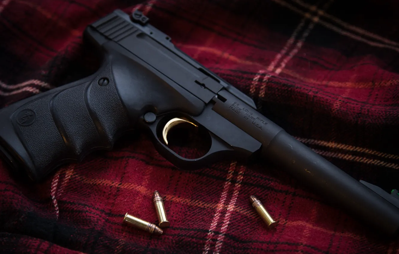 Photo wallpaper gun, weapons, Browning, semi-automatic, Tank Mark