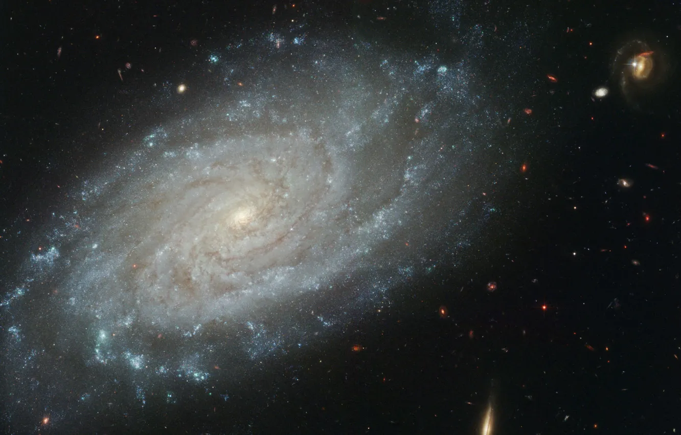 Photo wallpaper space, spiral, galaxy