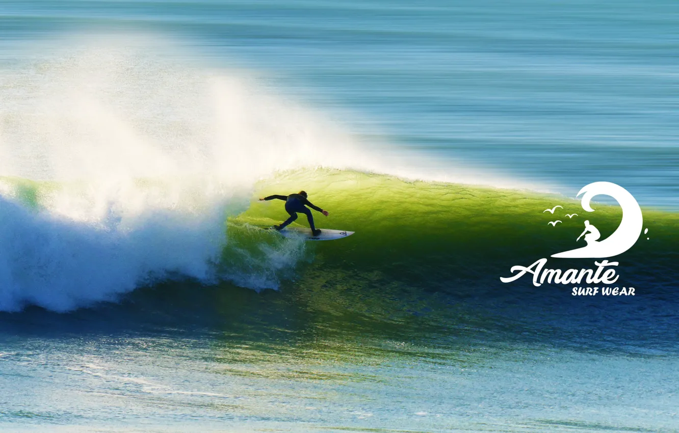 Photo wallpaper logo, surf, LOVER