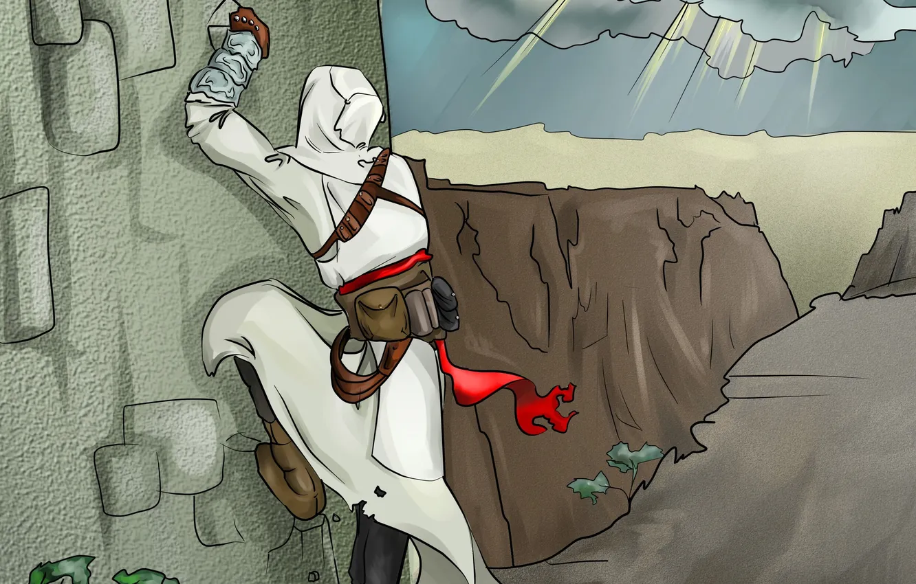Photo wallpaper assassins creed, assassin, Altair, altair
