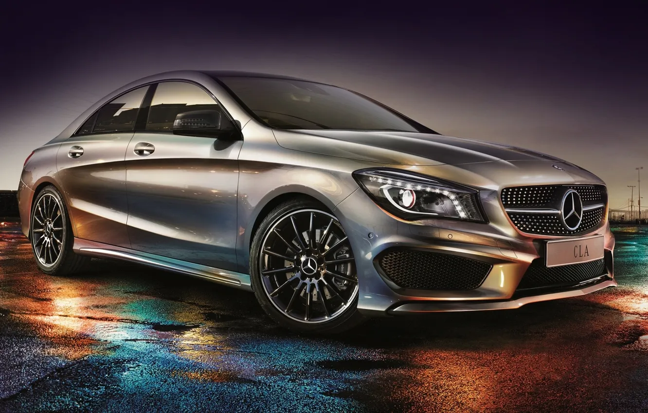 Photo wallpaper background, Mercedes-Benz, Mercedes, AMG, the front, 250, Sports Package, CLA