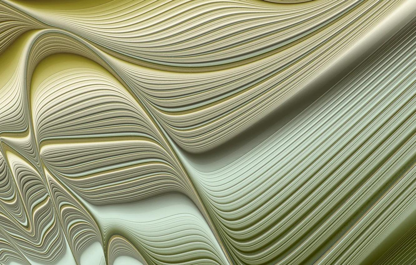 Photo wallpaper wave, line, abstraction, the volume