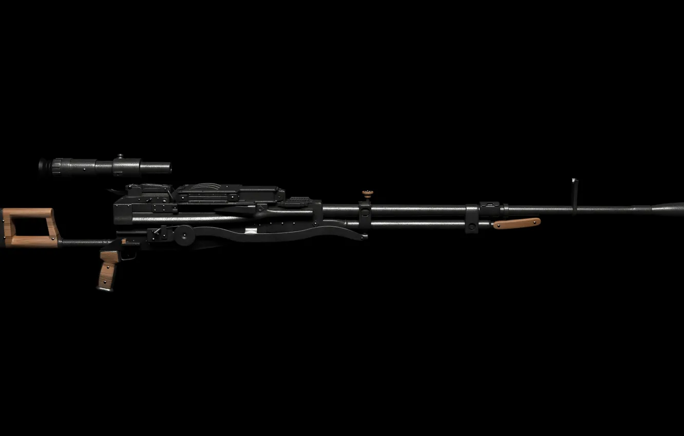 Photo wallpaper weapons, rock, kolibr 12, NSV, pulemet, NSVT