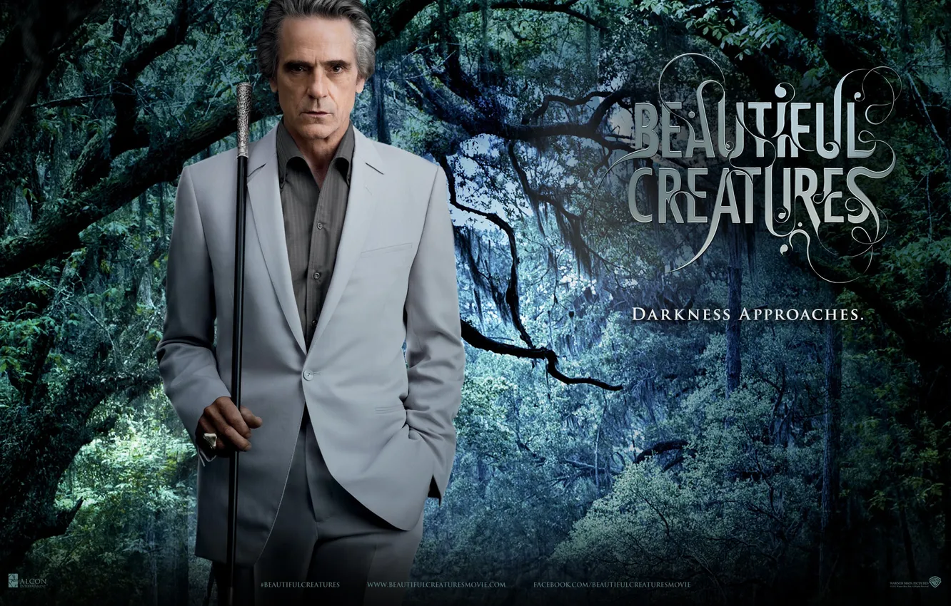 Photo wallpaper Beautiful Creatures, beautiful creatures, Jeremy Irons, Jeremy Irons