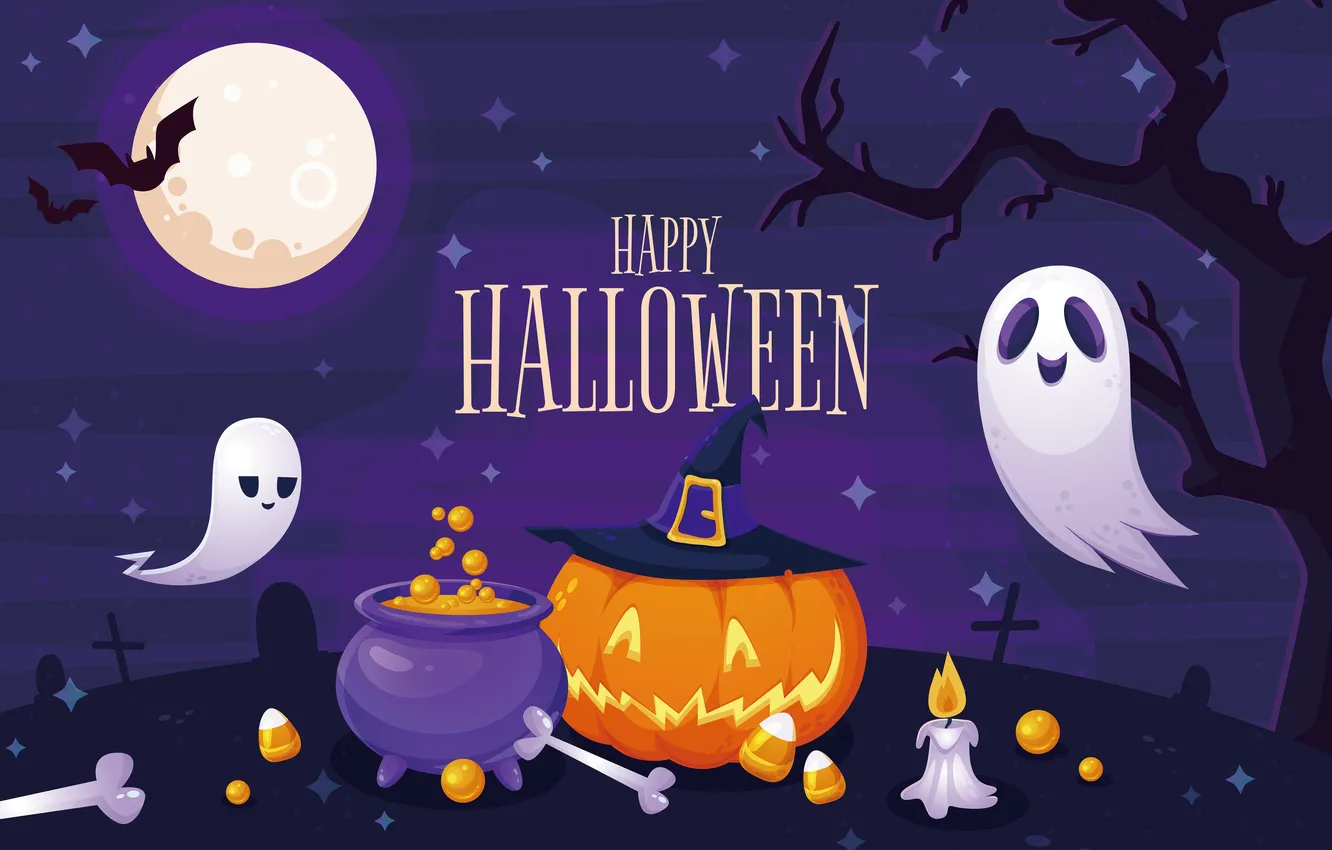 Photo wallpaper Pumpkin Lantern, Pumpkin Lantern, Halloween 2024, Halloween 2024, Horrible Night, A terrible night