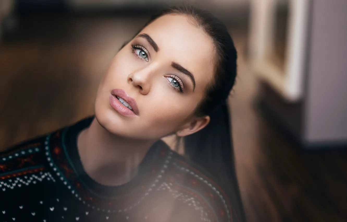 Photo wallpaper makeup, Jenna, Martin Kühn